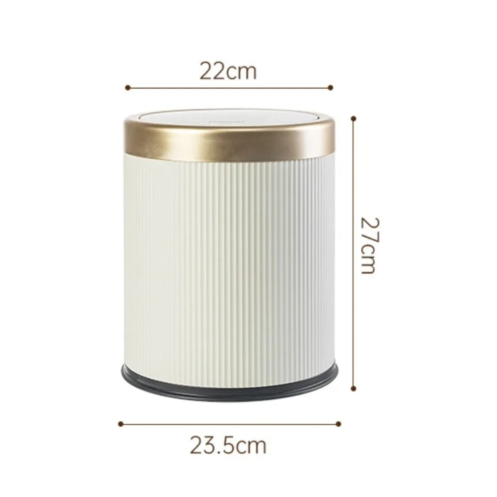12L Narrow Trash Can With Foot pedal Bathroom Press Type Trash Bin Anti odor Wastebin For Kitchen Toilet