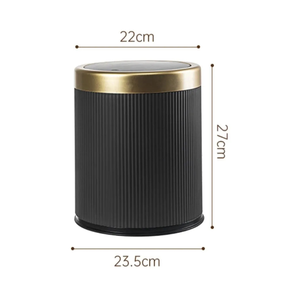 12L Narrow Trash Can With Foot pedal Bathroom Press Type Trash Bin Anti odor Wastebin For Kitchen Toilet