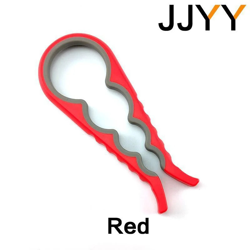 JJYY Multi-functional Home Kitchen Can Opener Non-slip Twist Bottle Opener Lid Opening Tool Kitchen Supplies